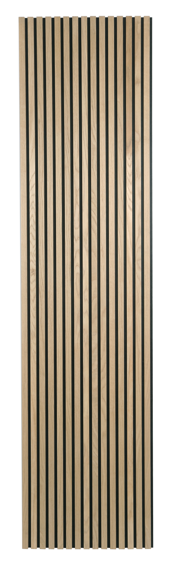 Acoustic Wood Slat Wall Panel - Natural Oak