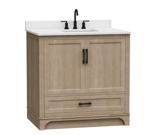 Retford Vanity Family Set with Engineered Marble Top