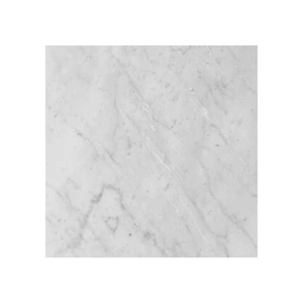 12"x12" Carrara White Polished Marble Tiles