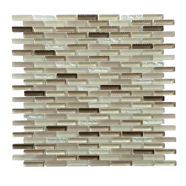 Farnsworth Random Strips Glass Mosaic Tile