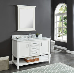 Manhattan Vanity - Dove White - 49" - Limited Edition Sale