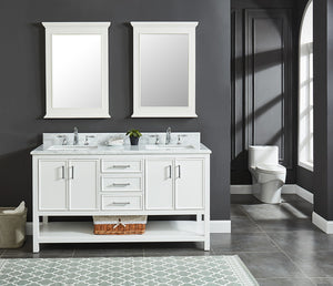 61" Manhattan Vanity Family - Dove White - Limited Edition Sale