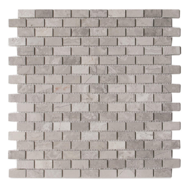 Wooden Mini Brick Marble Mosaic Tile